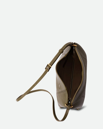 Penelope Slouch Bag - Olive Crust