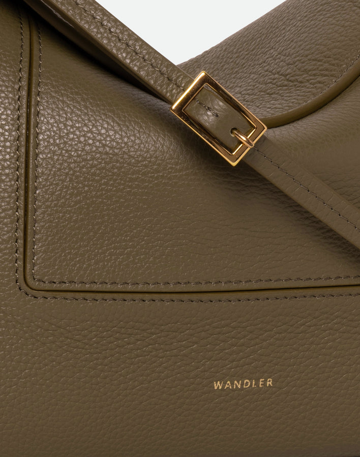 Penelope Slouch Bag - Olive Crust