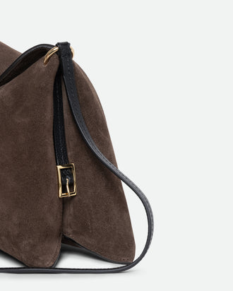 Penelope Slouch Bag - Palissander Suede