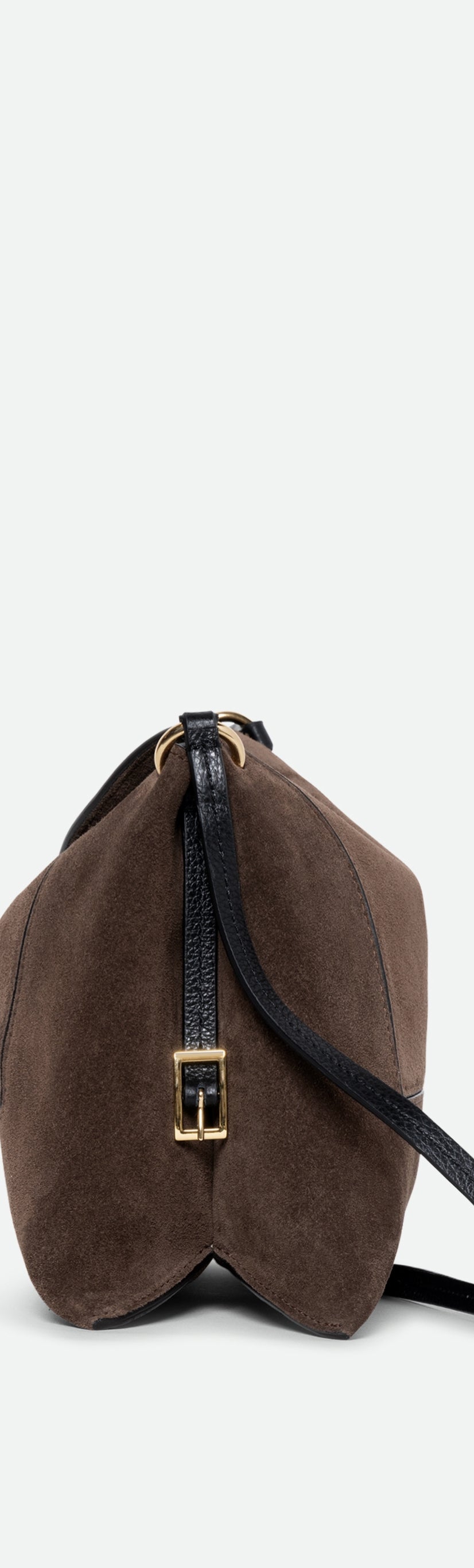 Penelope Slouch Bag - Palissander Suede