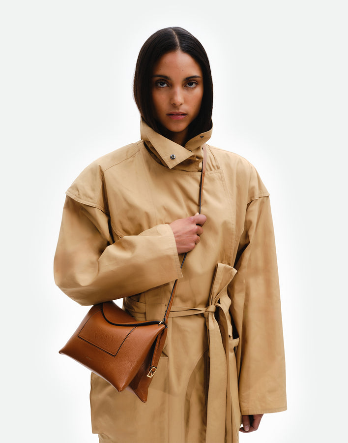 Penelope Slouch Bag - Tan Crust