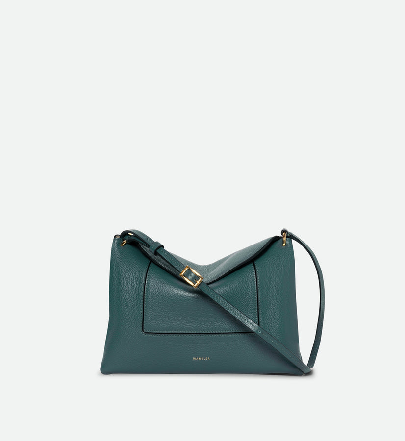 Penelope Slouch Bag - Teal Crust