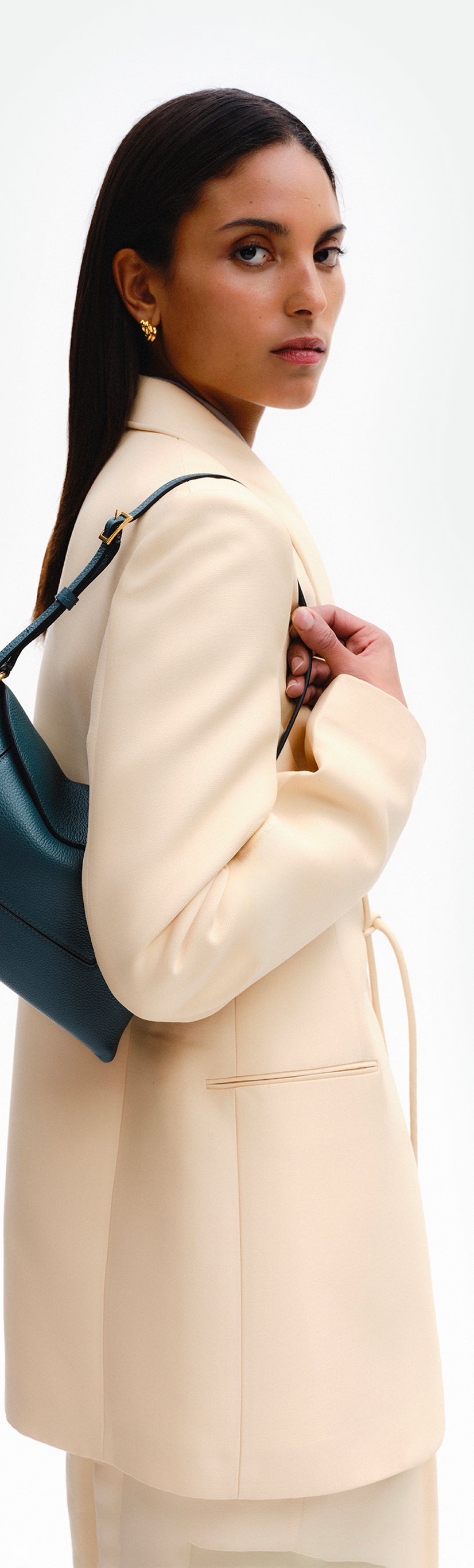 Penelope Slouch Bag - Teal Crust