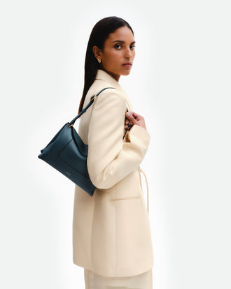 Penelope Slouch Bag - Teal Crust