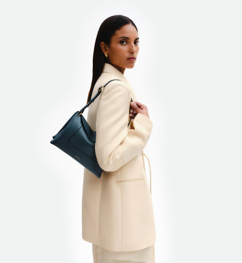 Penelope Slouch Bag - Teal Crust