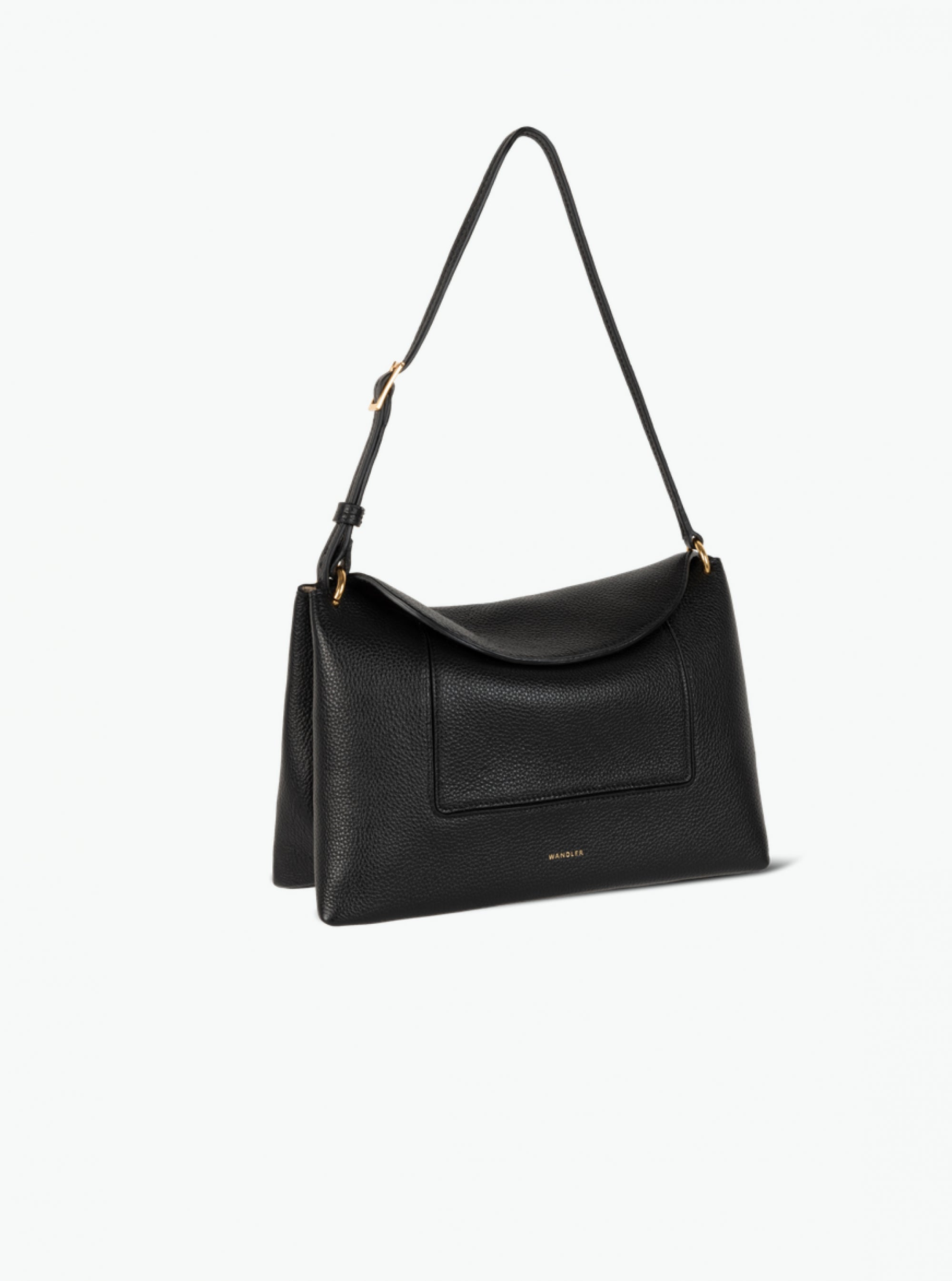 Penelope Slouch Bag - Black Crust