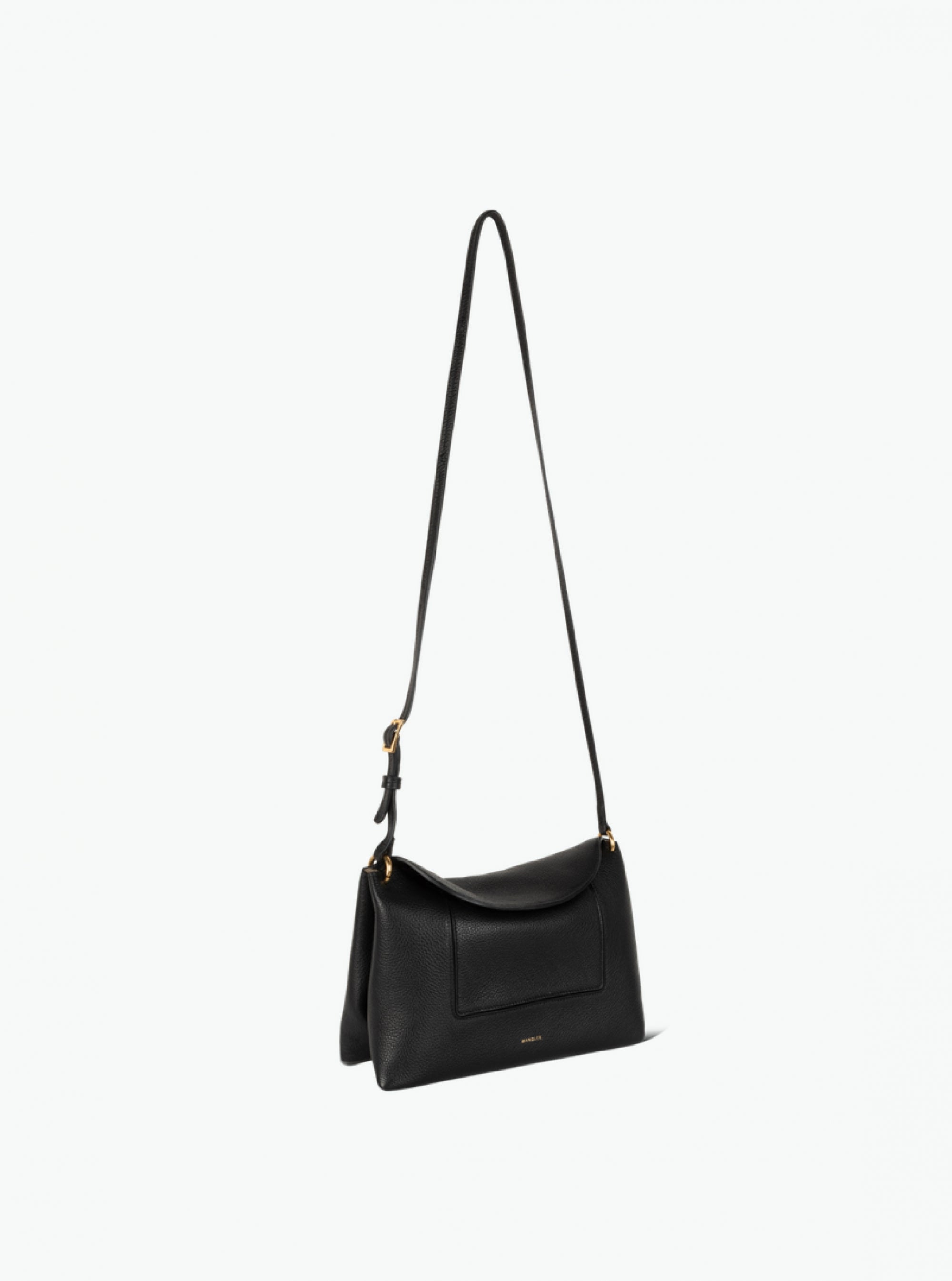 Penelope Slouch Bag - Black Crust