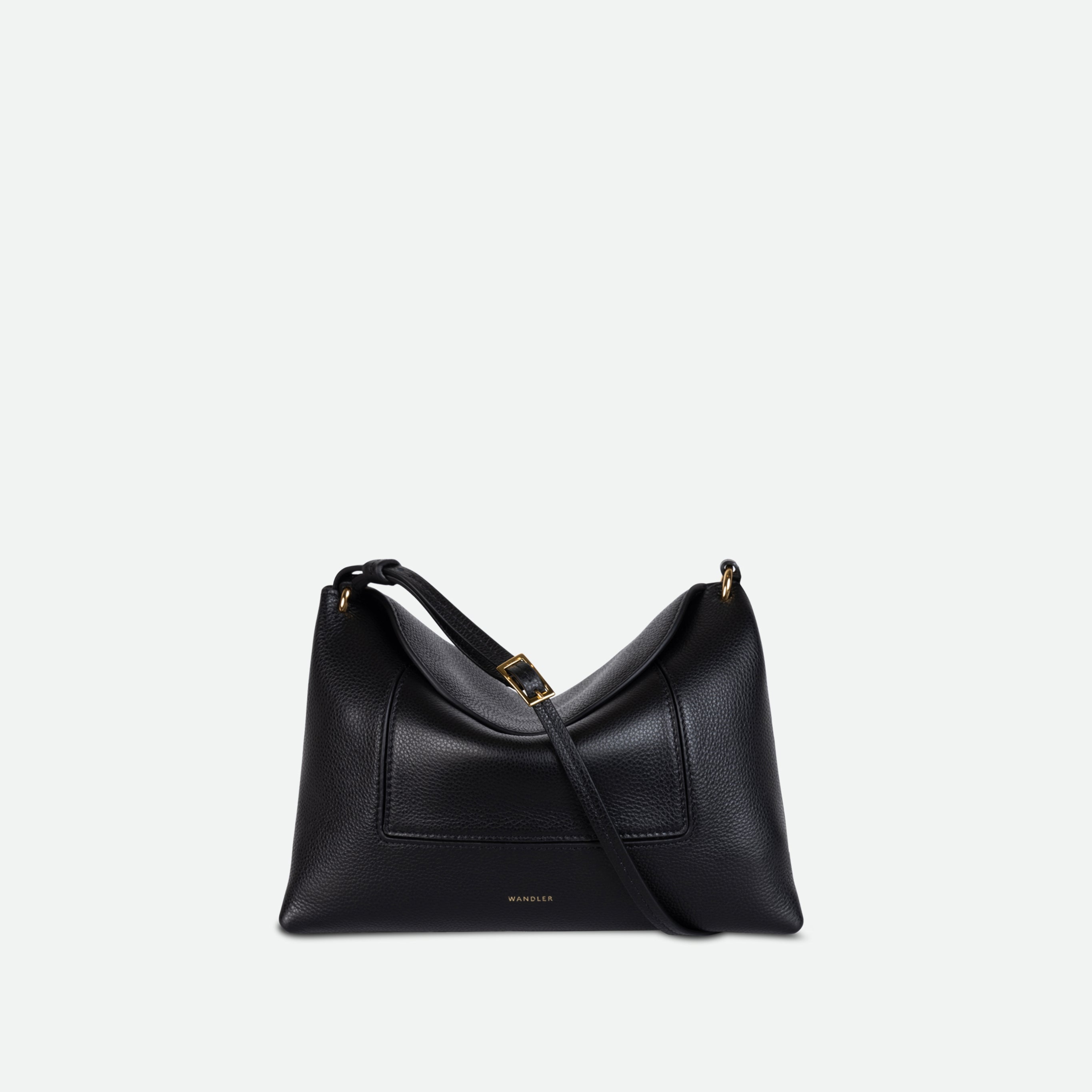 Penelope Slouch Bag - Black Crust – Wandler.com