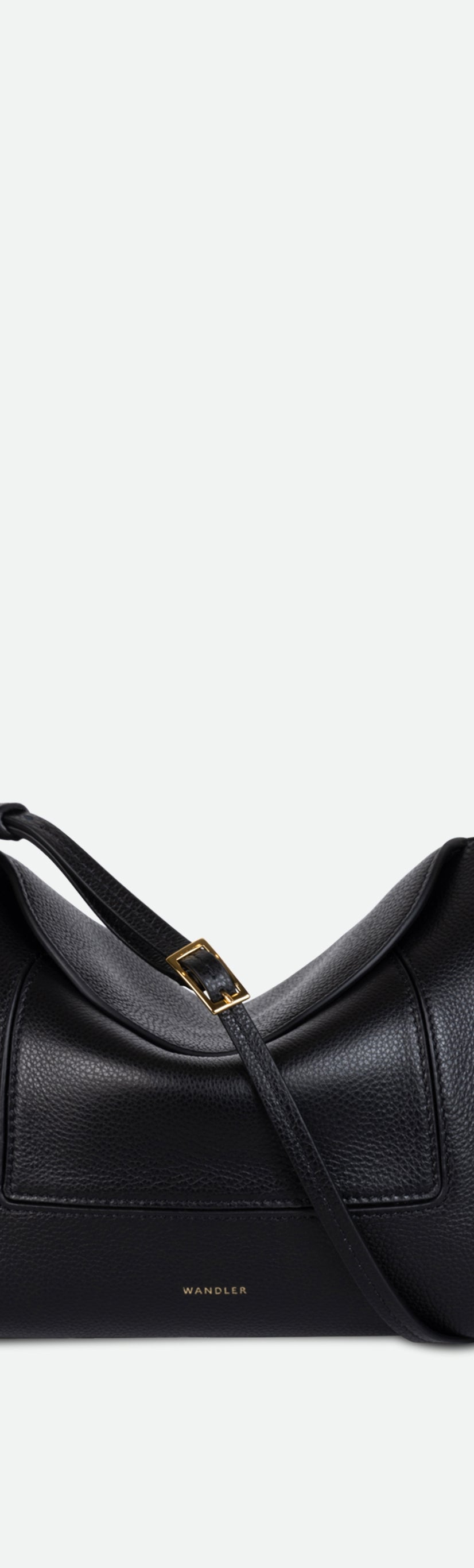 Penelope Slouch Bag - Black Crust