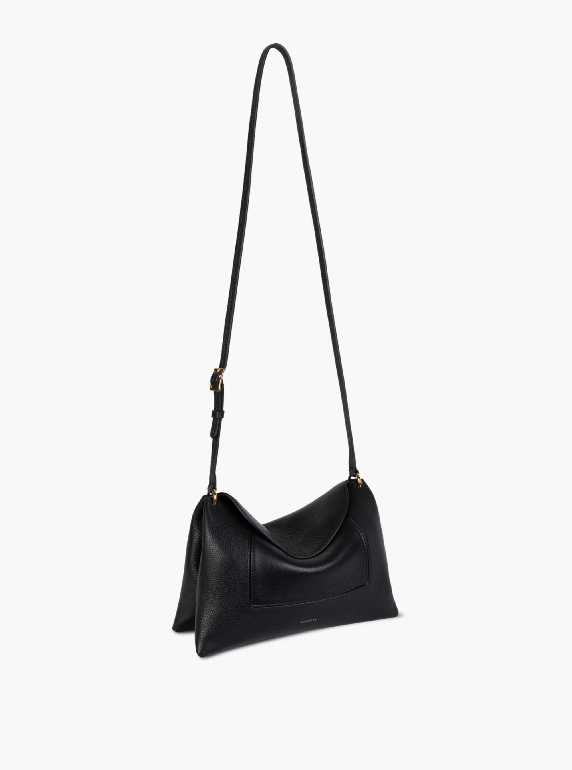 Penelope Slouch Bag - Black Crust