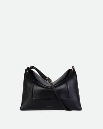 Penelope Slouch Bag - Black Crust