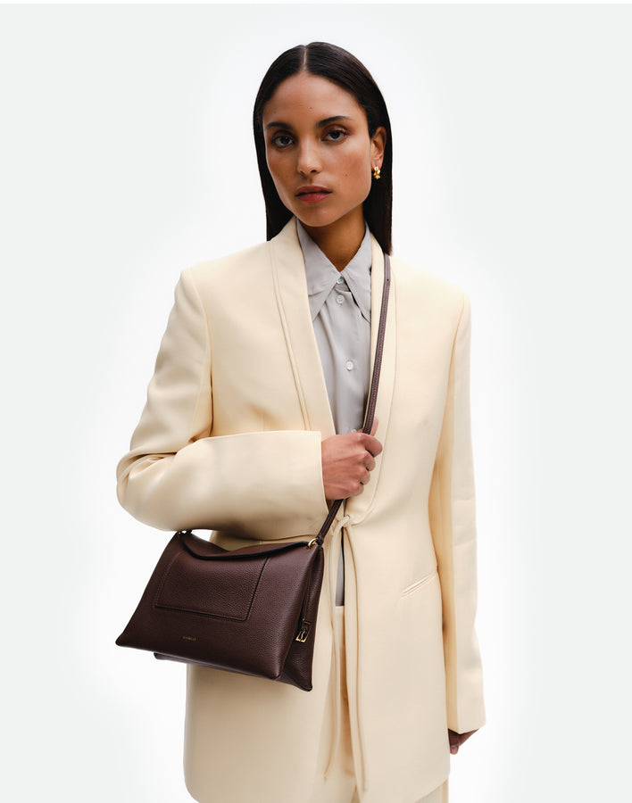 Penelope Slouch Bag - Coffee Crust