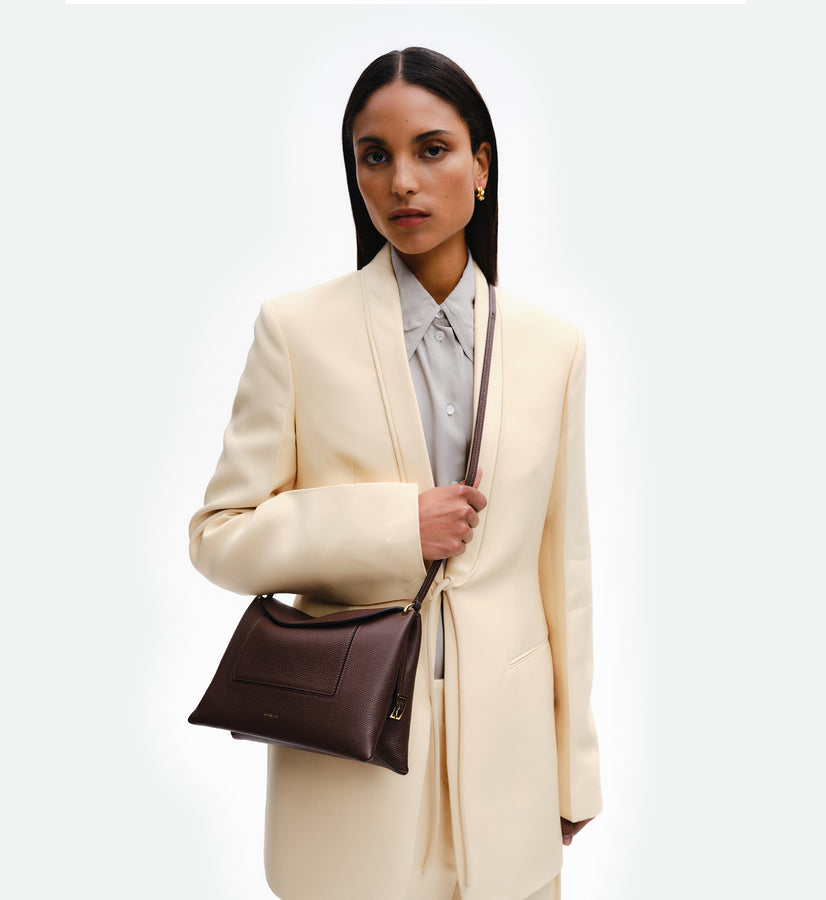 Penelope Slouch Bag - Coffee Crust