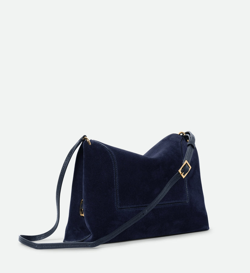 Penelope Slouch Bag - Orion Suede