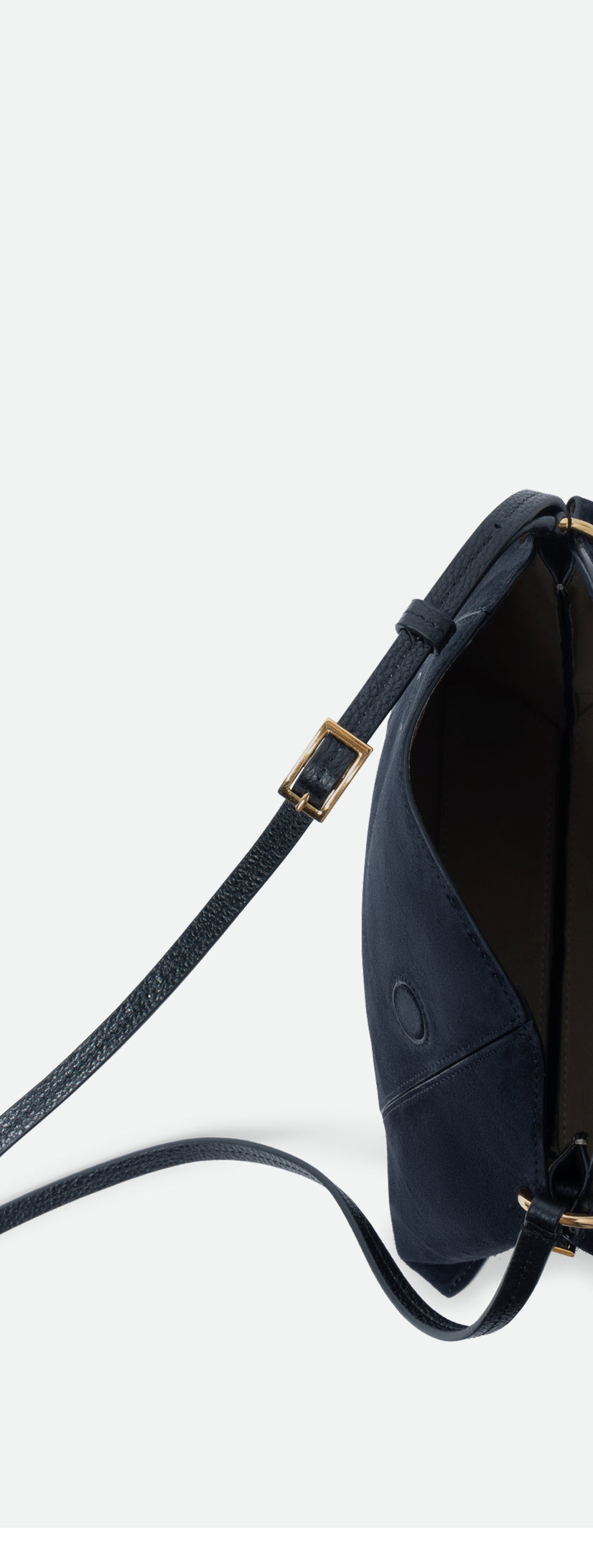 Penelope Slouch Bag - Orion Suede