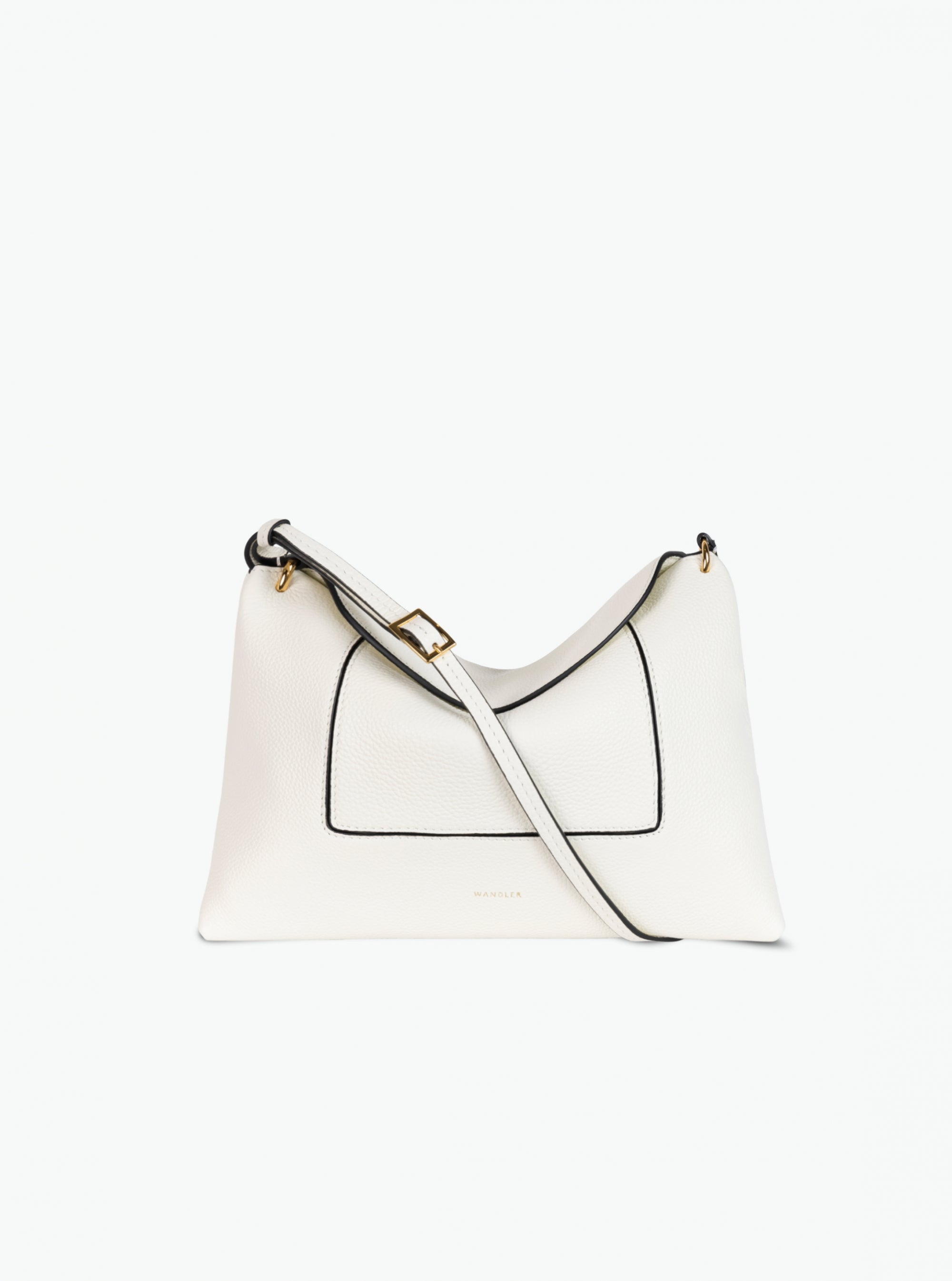 Penelope Slouch Bag - White Crust