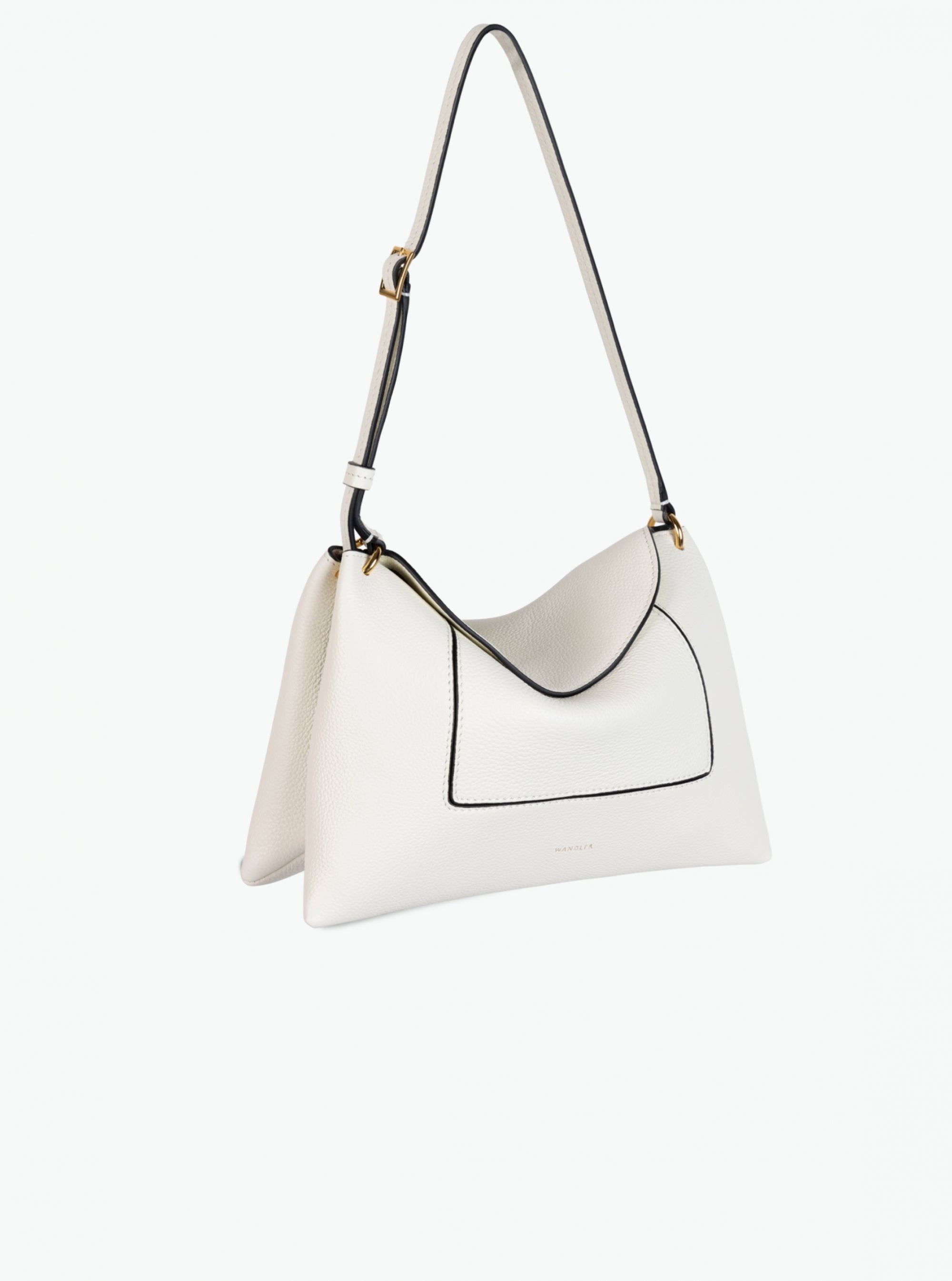 Penelope Slouch Bag - White Crust