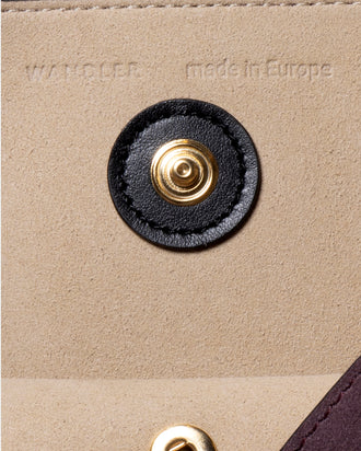 Penny Tote - Grape Suede / Black