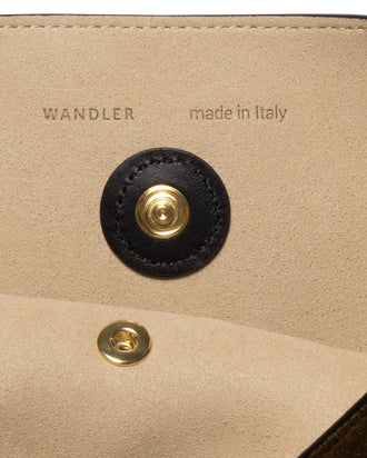 Penny Tote - Tabbaco Suede / Black