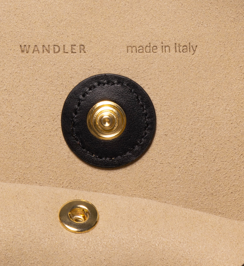 Penny Tote - Tabbaco Suede / Black