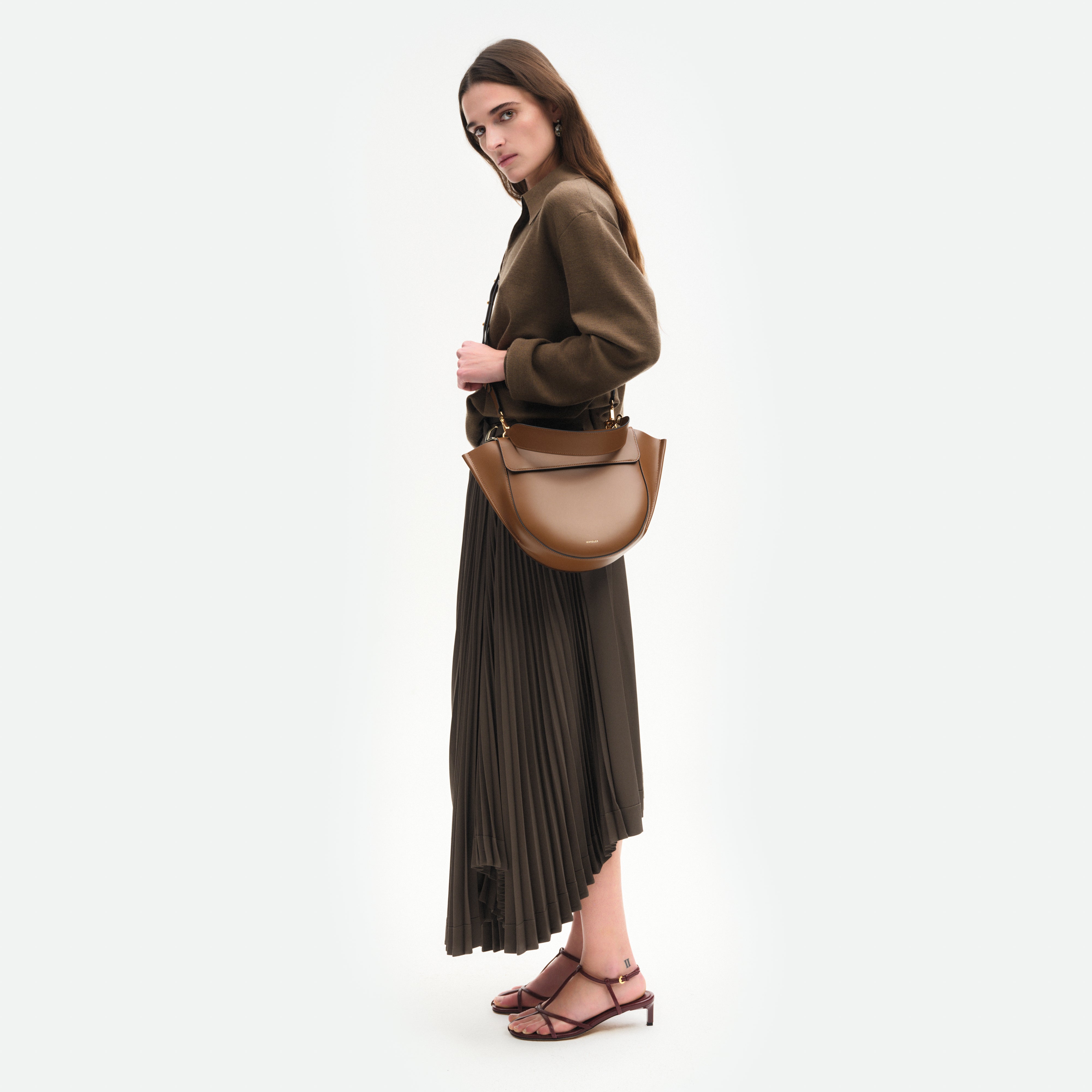 Hortensia Bag Medium - Saddle – Wandler.com
