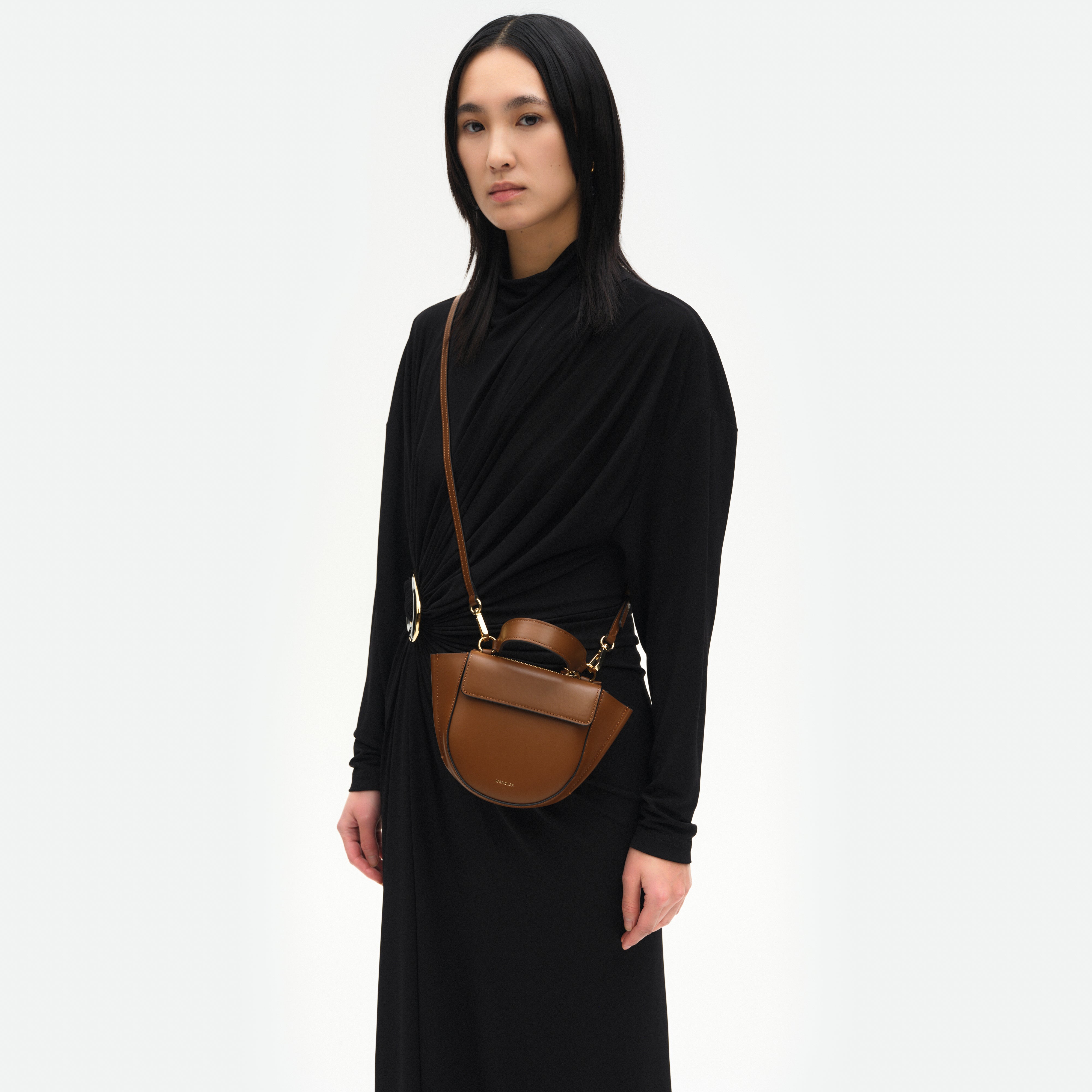 Hortensia Bag Piccola - Saddle – Wandler.com