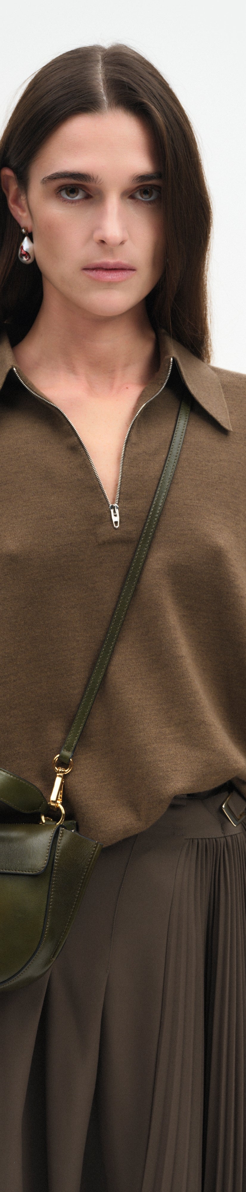 Hortensia Bag Piccola - Ombre Olive