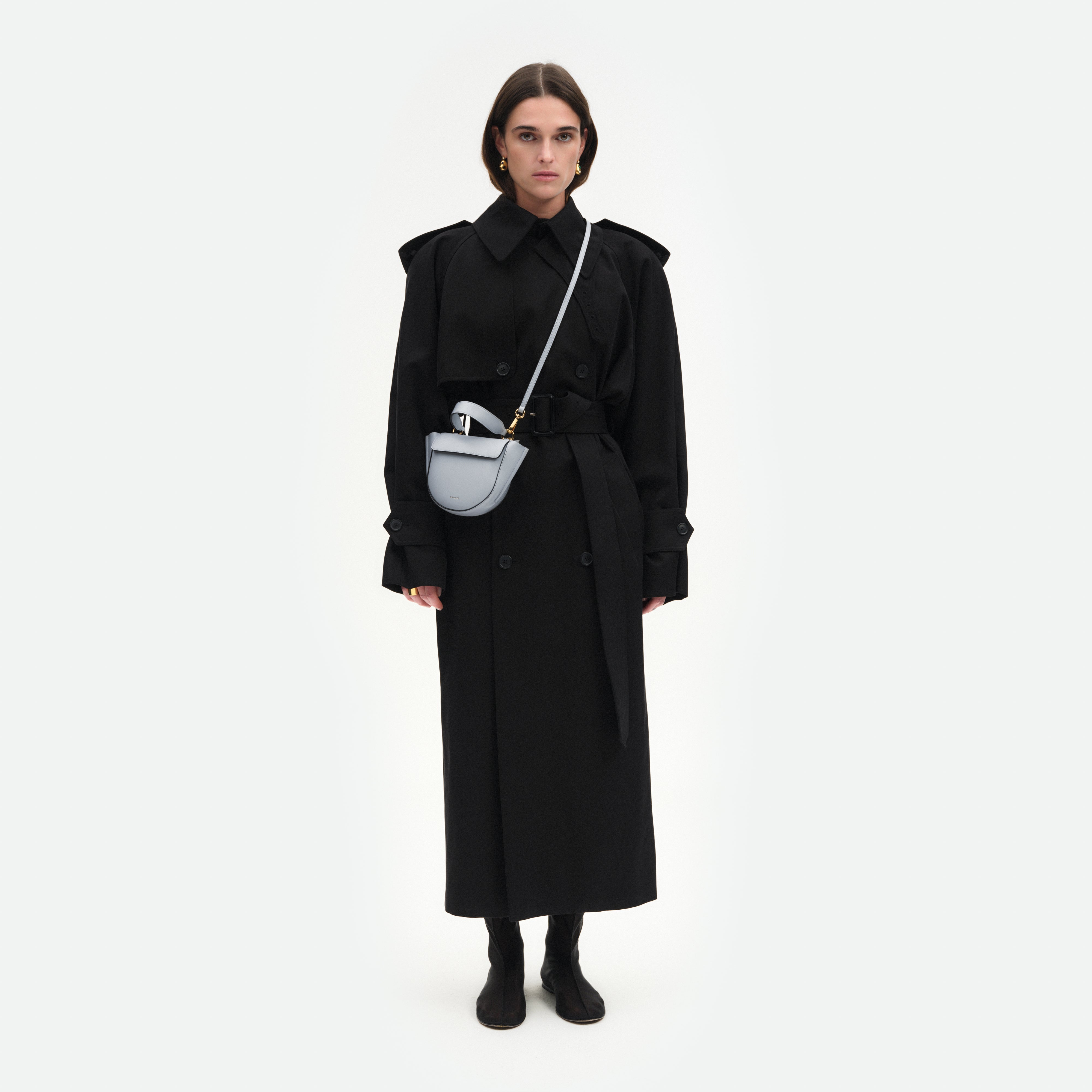 Hortensia Bag Piccola - Steel – Wandler.com