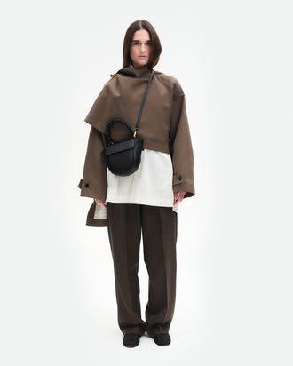 Hortensia Bag Mini - Black / Bamboo