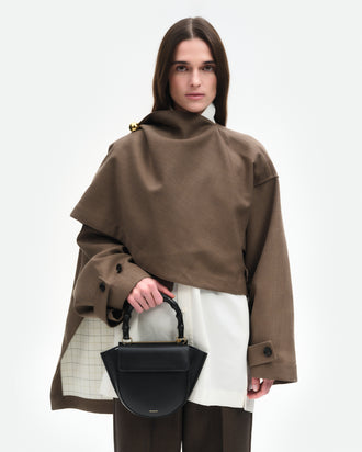 Hortensia Bag Mini - Black / Bamboo