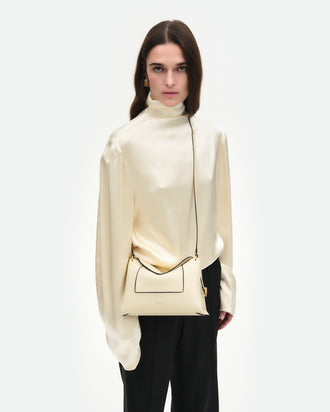 Penelope Slouch Bag - Beige Crust