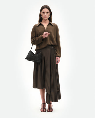 Penelope Slouch Bag - Space Suede