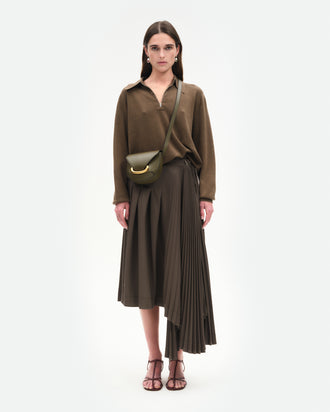 Veneto Crossbody Small - Deep Olive