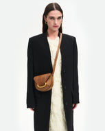 Veneto Crossbody Small - Tabacco Lizzard