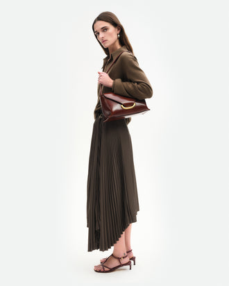 Veneto Shoulder Bag  - Palissander Glaze