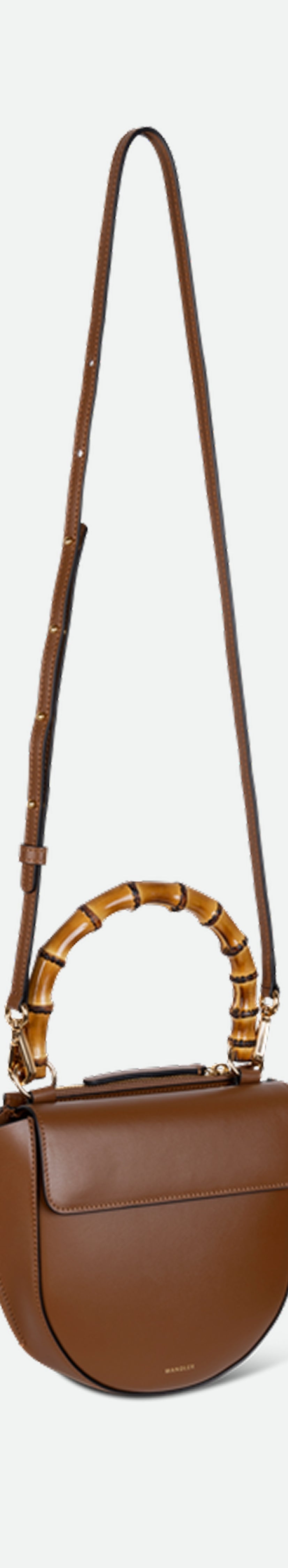 Hortensia Bag Mini - Saddle / Bamboo