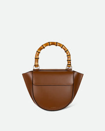 Hortensia Bag Mini - Saddle / Bamboo