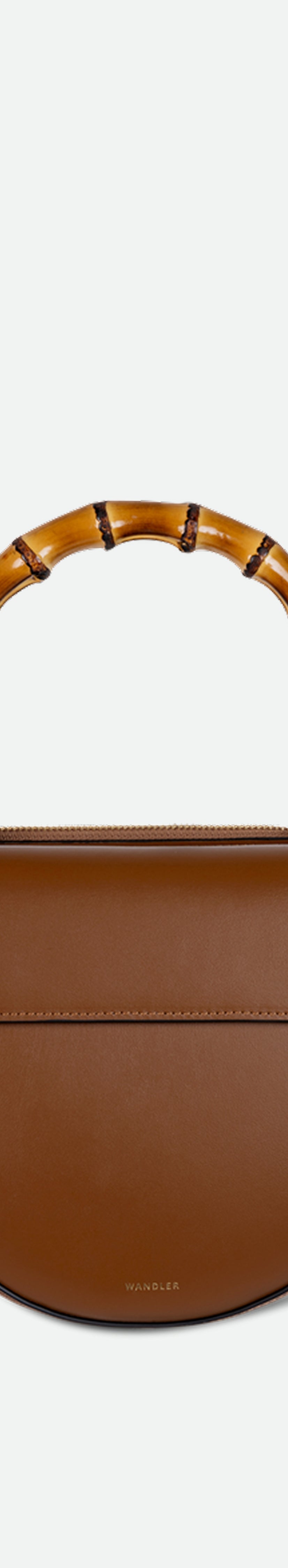 Hortensia Bag Mini - Saddle / Bamboo