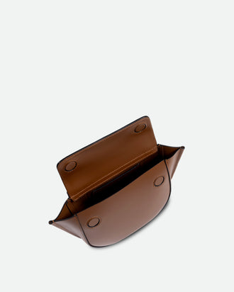 Hortensia Bag Mini - Saddle / Bamboo