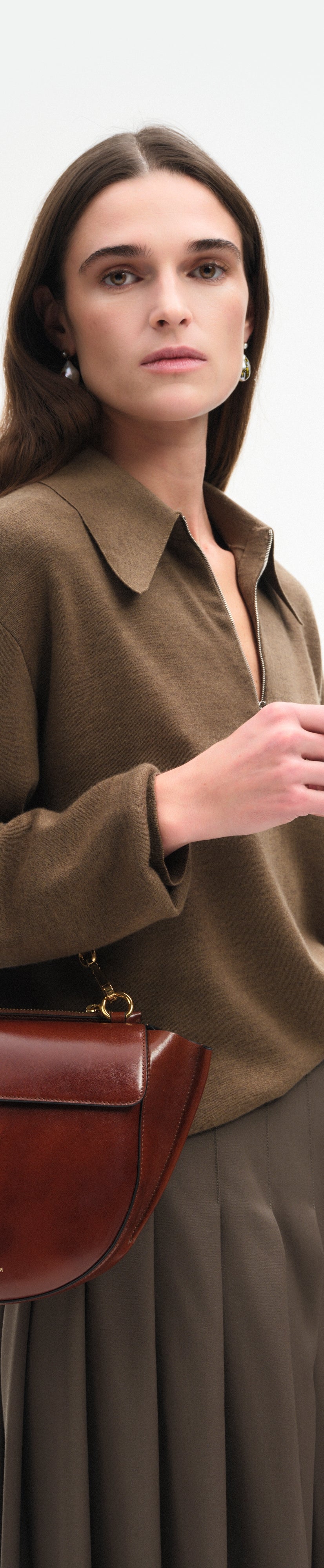 Hortensia Bag Small - Palissander Glaze