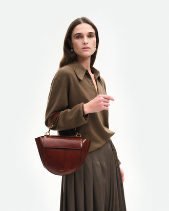 Hortensia Bag Small - Palissander Glaze