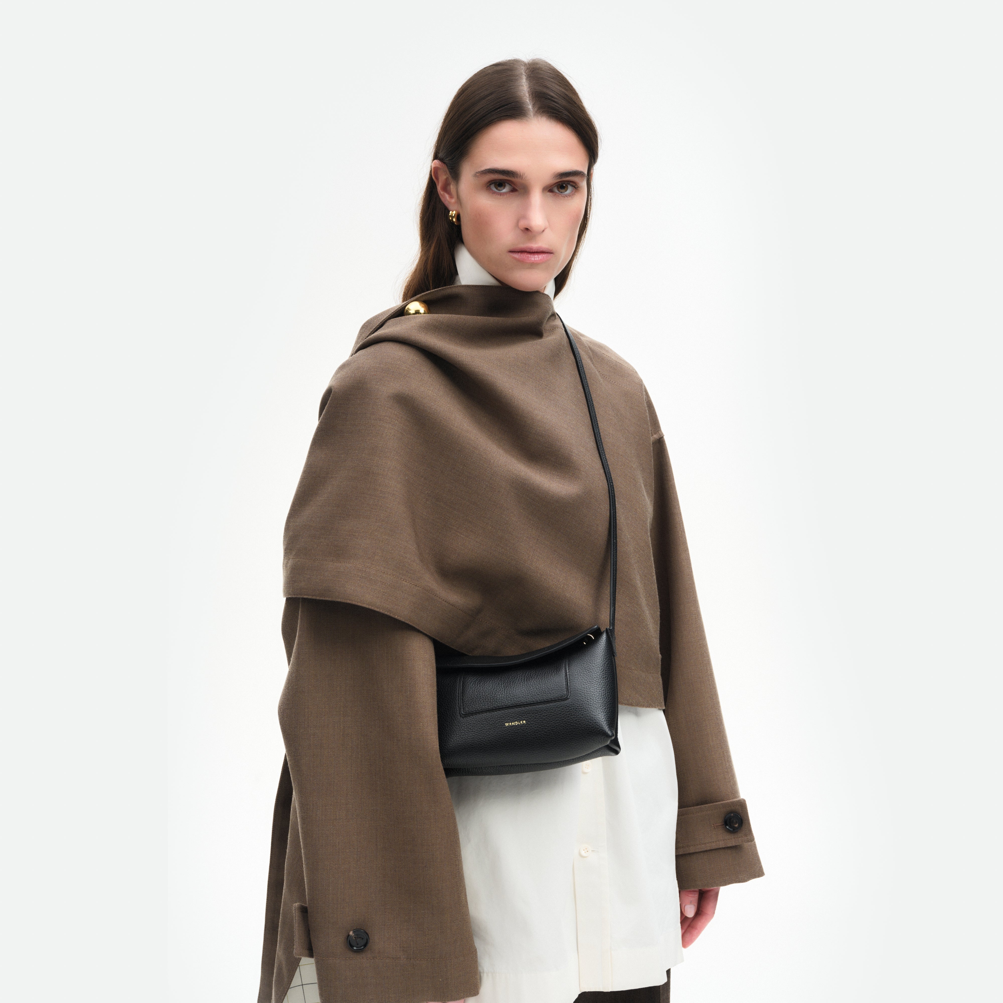 Penelope Slouch Mini - Black Crust – Wandler.com