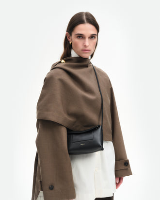 Penelope Slouch Mini - Black Crust