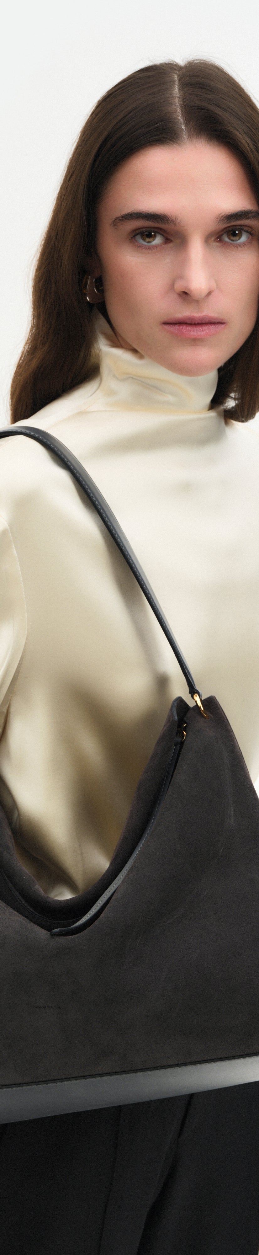 Penelope Tote - Space Suede