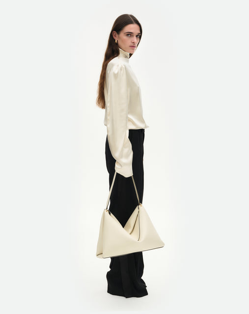 Penelope Tote - White Crust