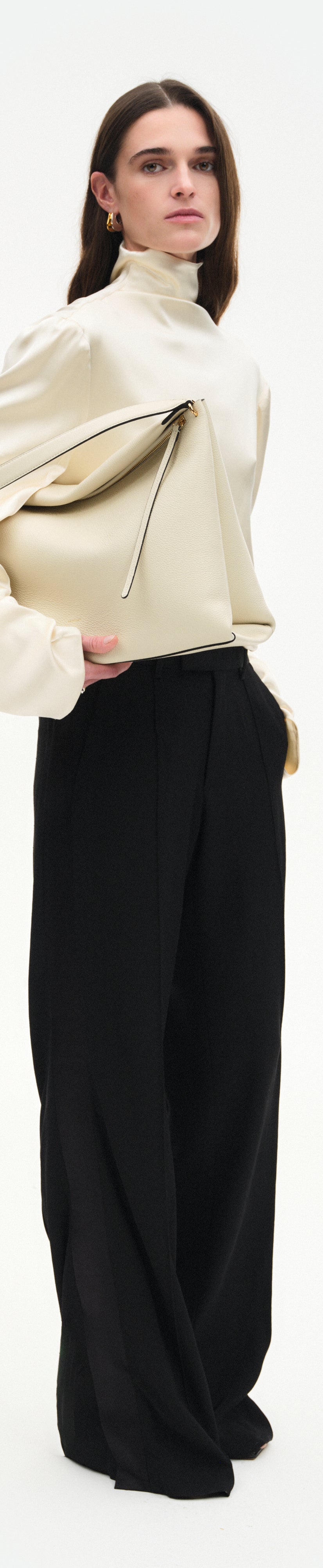 Penelope Tote - White Crust