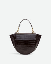 Hortensia Bag Mini - Soil Croco