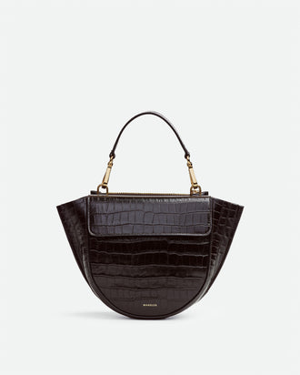 Hortensia Bag Mini - Soil Croco