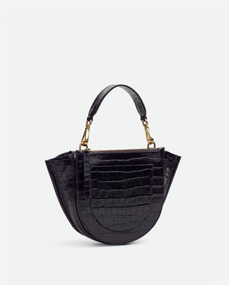 Hortensia Bag Mini - Soil Croco