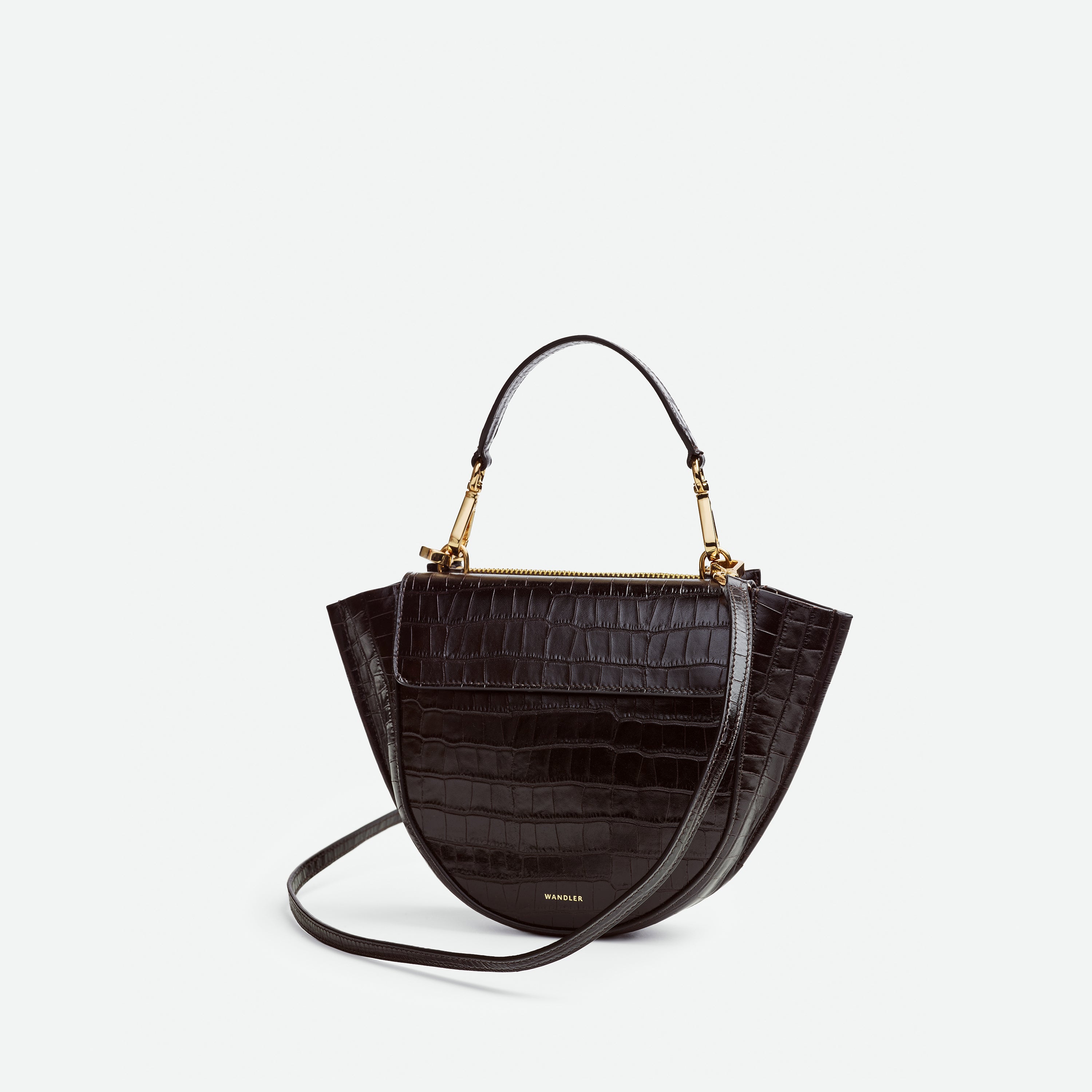 Wandler Hortensia Bag Mini Soil Croco – Wandler.com